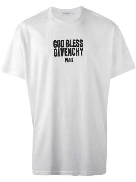 t shirt god bless givenchy|givenchy black and white t shirts.